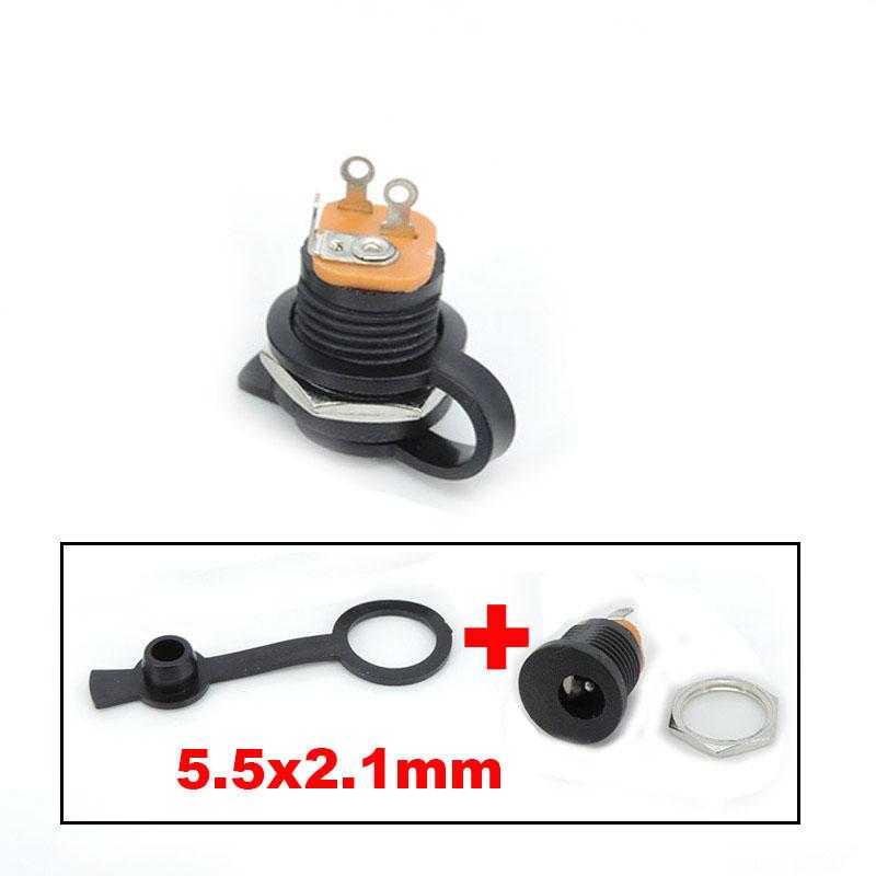 

DC-022 5,5x2,1 мм 5,5x2,5 мм разъем питания постоянного тока, гнездо для крепления на панели, разъем, пылезащитный колпачок, разъем, разъем, винт, гайка, интерфейс DC022 5.5x2.1 with cap