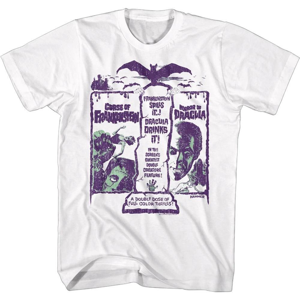 Hammer Horror Double Creature Feature Tshirt S