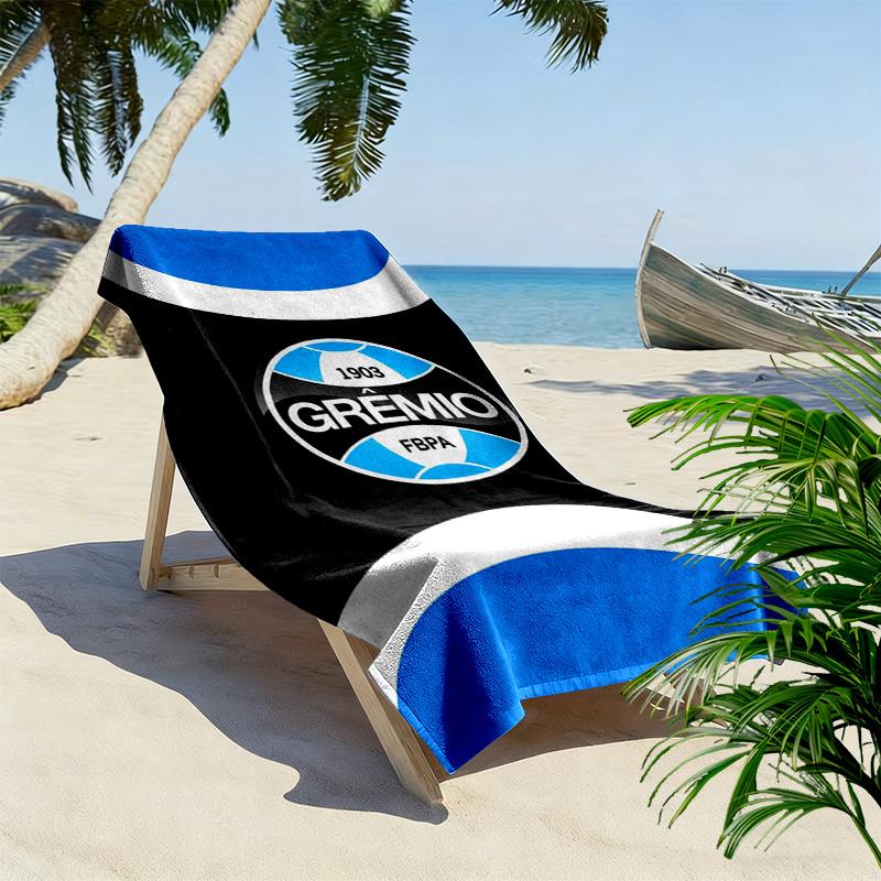 Grêmio Print Beach Towel, Large Soft Quick Dry Towel for Beach Camping Swimming