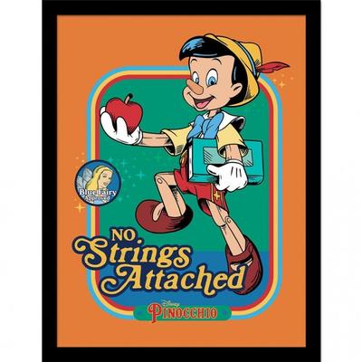 Disney Storybook Time Pinocchio Framed Poster