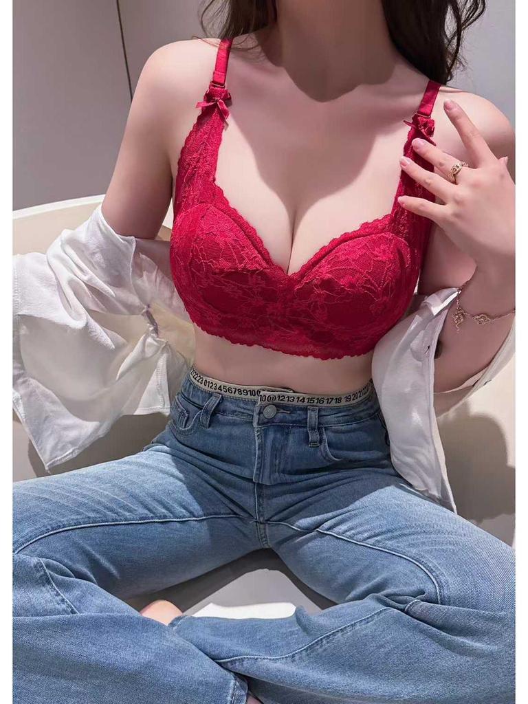 Neckholder Spitze Push-Up BH für kleine Oberweite - Bügellos & Sexy