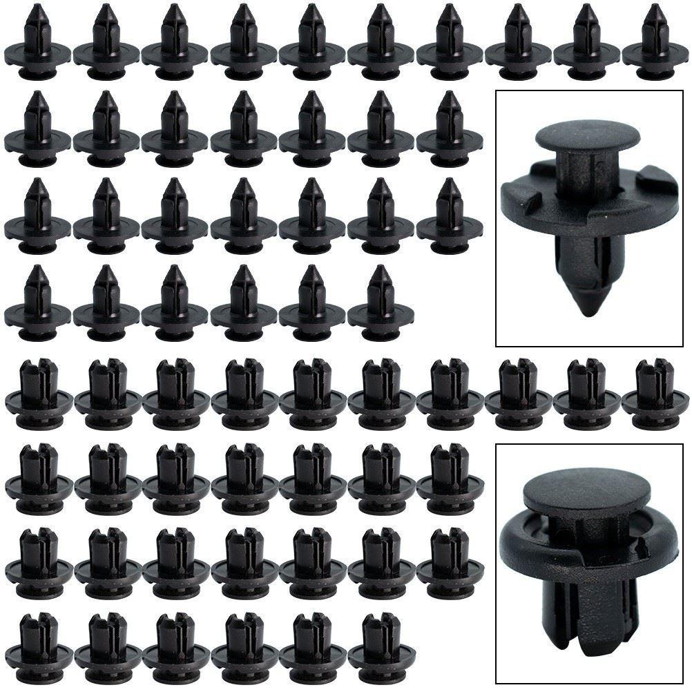 180 Druck Stecker Nieten Auto Tür Verkleidungs Clips Stoßstange Gitter Schlamm