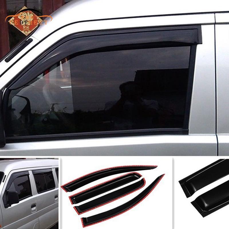 

Dongfeng Xiaokang C37/C35/K07 Truck Window Rain Guards - Double Row Visors for Car Decoration Contact for bulk discount чорний