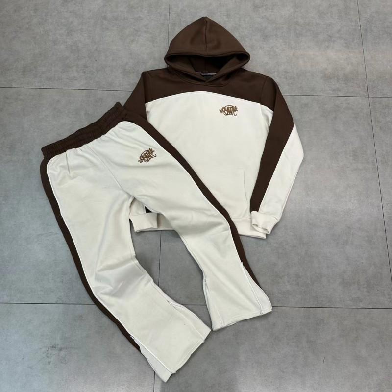 Unisex Y2K Hip Hop Streetwear Hoodie Jogger Set Cotton Blend Oversized Casual Outfit Daily Wear