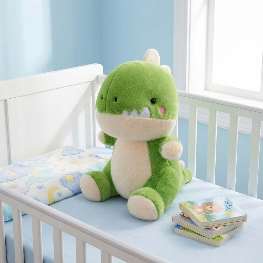 Fluffy Dinosaur Plush Doll Soft Stuffed Animals Doll Kids Birthday Christmas