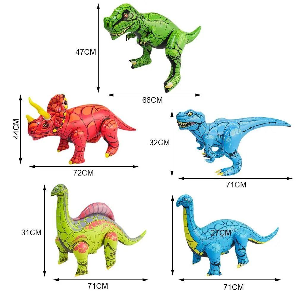 Triceratops Dinosaur Inflatable Toys PVC Dinosaur Party Decoration  Party