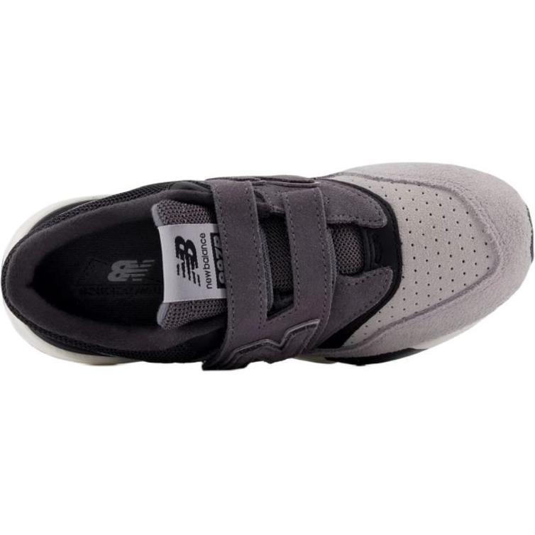 New Balance 997R Comfortable Versatile Low-Top Kids Casual Shoes Kids Sneaker Dark-Gray PZ997RBE