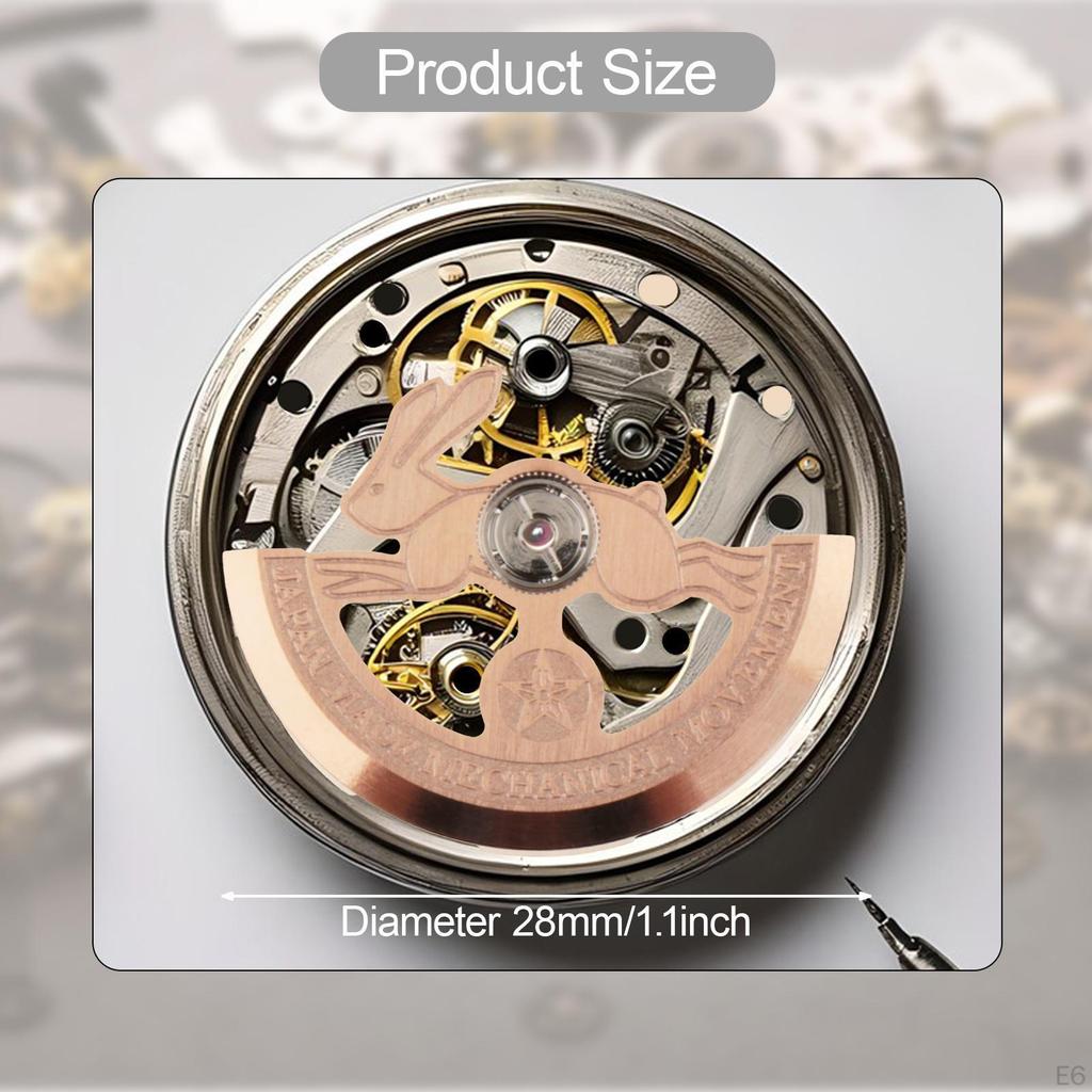 Zajíčkový strojek hodinek Rotor Automatický Začátečník pro Mechanické hodinky Dospělí Opravování