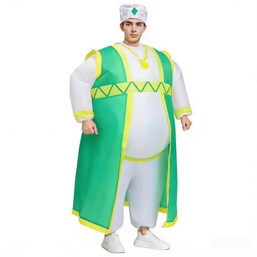 Halloween Inflatable Fat Doll Cartoon Ballet Costume - Funny Party Suit