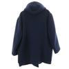 Gloverall 80s Made In England Old Melton Duffel Coat 14 Navy Women Used