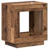 Side Table Reclaimed Wood Look 60 X 40 X 65 Cm Engineered Wood