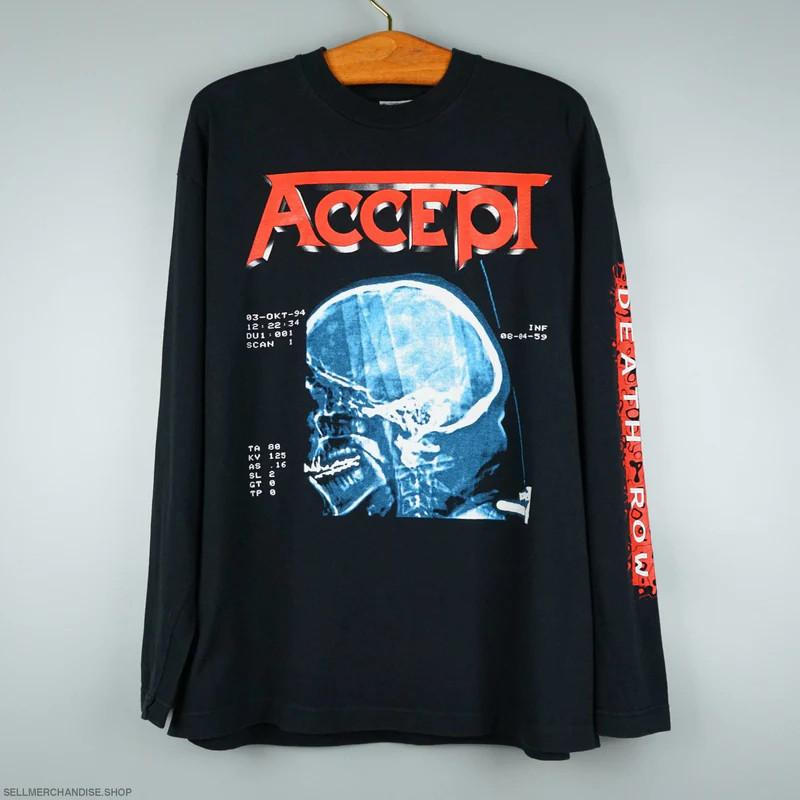 vintage 1994 Accept tour t-shirt Unisex T-Shirt S