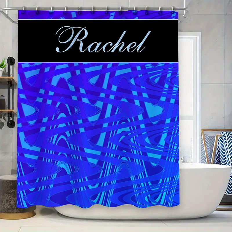 

Vintage Floral Print Shower Curtain Decor, Rustic Bohemian Bathrooms Design Waterproof Fabric With Hooks For Bathroom Decoration W60H190(CM)-1 Pcs