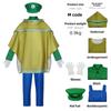 Super Mario Galaxy Cosplay Costume With Capes For Stage And Performance Enthusiasts