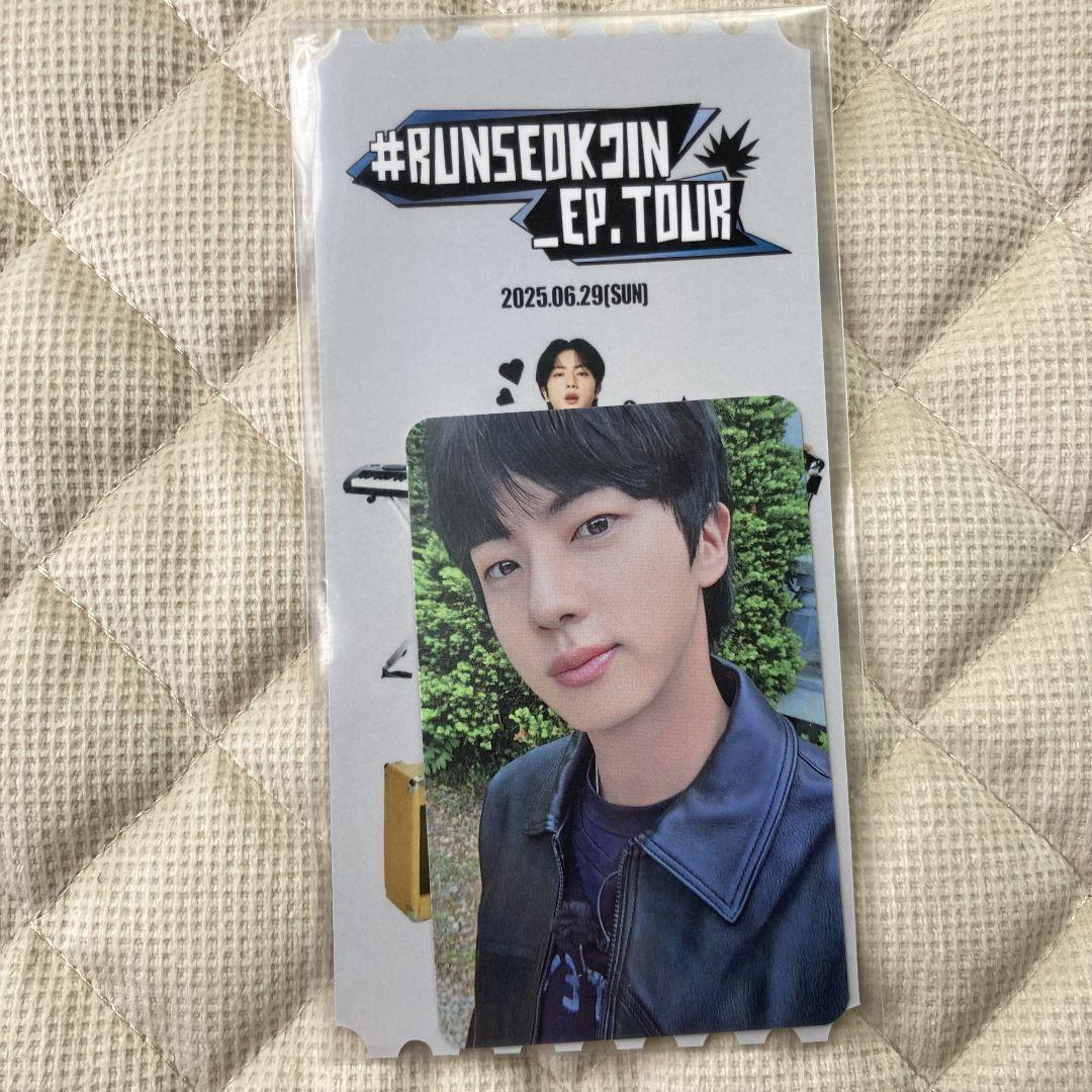 

[USED] Jin 6/29 RUNSEOKJIN_EP.TOUR Trading Card BTS