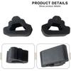 2Pcs Hood Bonnet Wing Guide For Golf Mk2 MK2 For Corrado Fits Model Years 1984 To 1992 ABS Black OEM 191823493