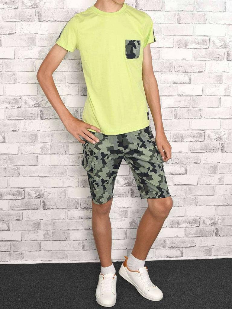 Chlapecký letní set trička a cargo šortek