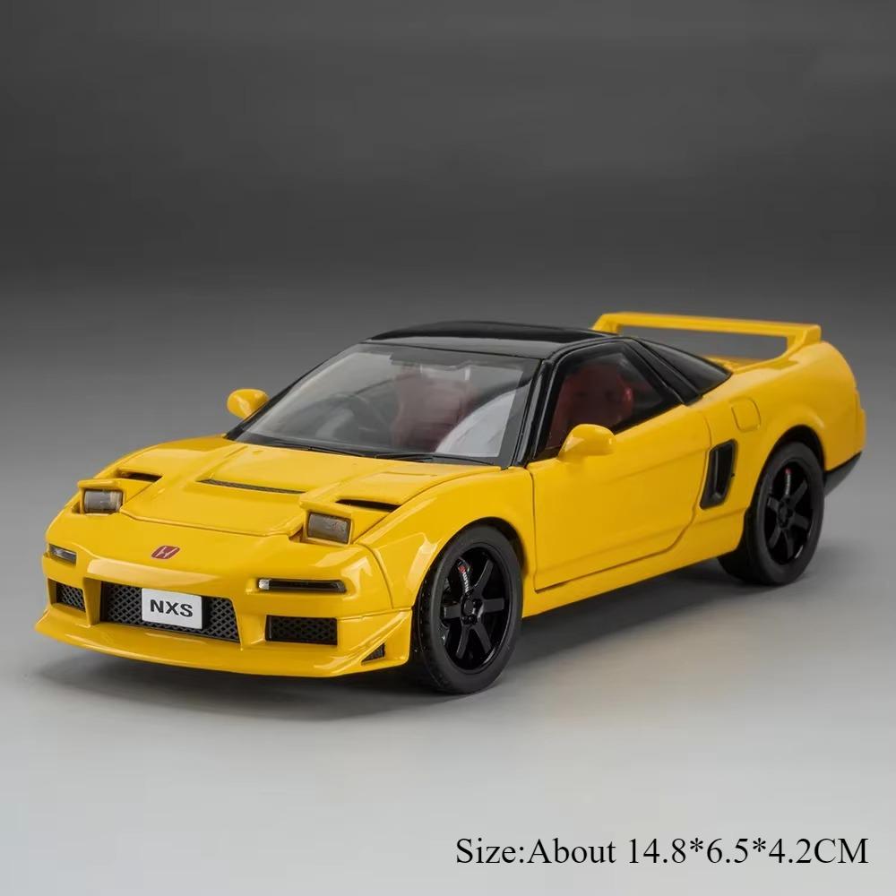 1:32 Subaru Impreza Honda Nsx Model Toy Alloy Diecast Car Sound Light Pull Back 4 Doors Opened Vehices For Kids Birthday Present
