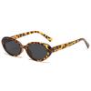 Retro Vintage Style Oval Sunglasses UV400 Protection Y2K Small Oval Sun Glasses Aesthetic Accessories for Women & Men