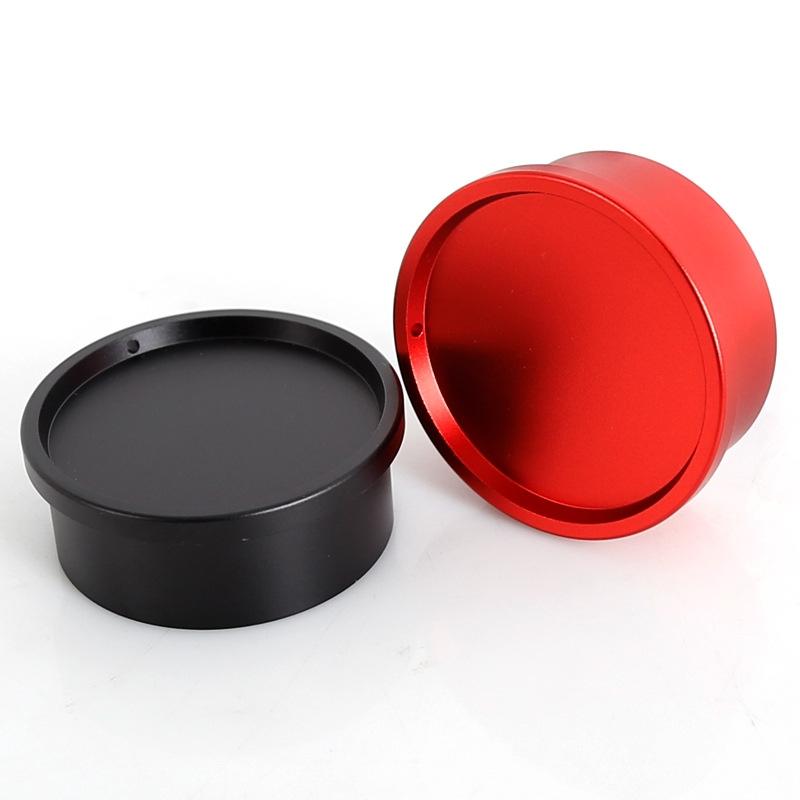 Agnicy 2 Inches Metal Focusing Seat Dust Cover Insertion Type with Hanging Cord Astronomical Telescope Accessories Black Red