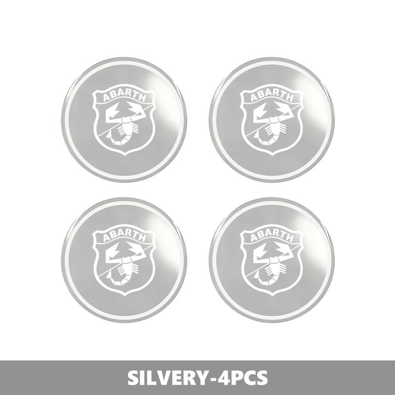 

Car Wheel Center Hub Caps Badge Sticker Emblem Decals Accessories For Abarth FIAT Grande Punto Tipo Stilo Palio UNO Astra Bravo