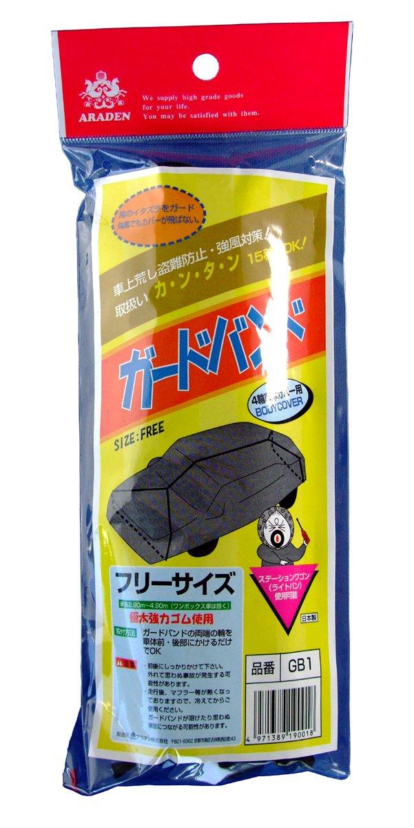 

Araden Guard Band Suitable for standard cars and station wagons with a vehicle length of to suitable for minivans 1BOX with a vehicle length of to GB1 чёрный