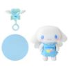 Sanrio Flocked Doll Angel Friends Cinnamoroll 396699 (Pitatto Mini)