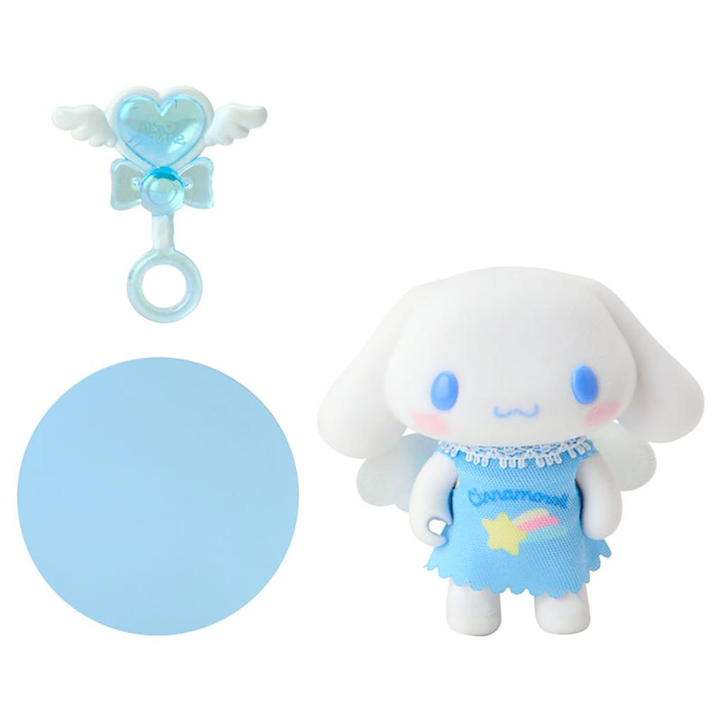Sanrio Flocked Doll Angel Friends Cinnamoroll 396699 (Pitatto Mini)