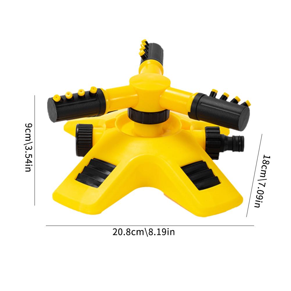 360 Degree Automatic Rotating Garden Lawn Sprinkler Yard Garden Large Area Coverage Water Sprinkler Irrigation Water Sprayer