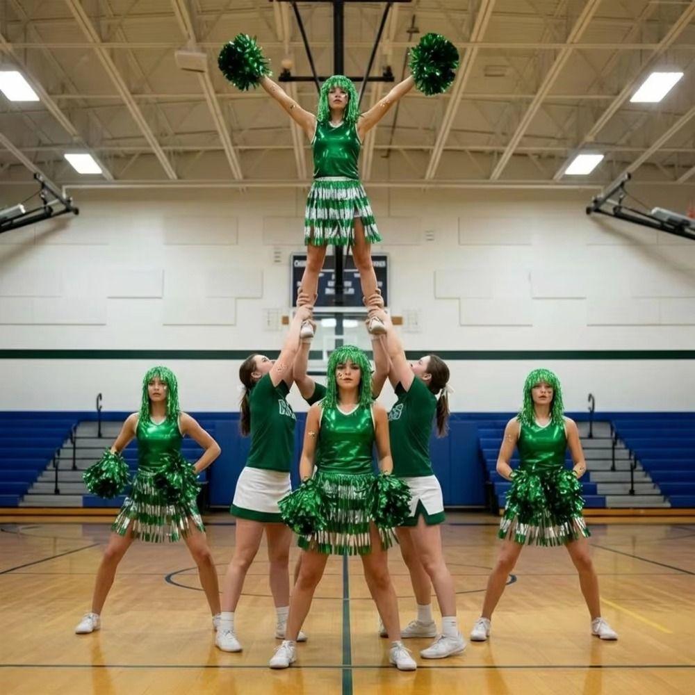Football Theme Soccer Fan Costume Supplies Set Cheerleading Gear Set Stage Performance Show