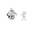 Moments Mushroom And Frog Jewelry Accessories Women Jewelry Accessories Silver 798558C00