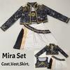 KPop Demon Hunters Mira Rumi Zoey Ținute Imprimate 3D Modă Film Costum Cosplay Halloween Carnaval Școală Per