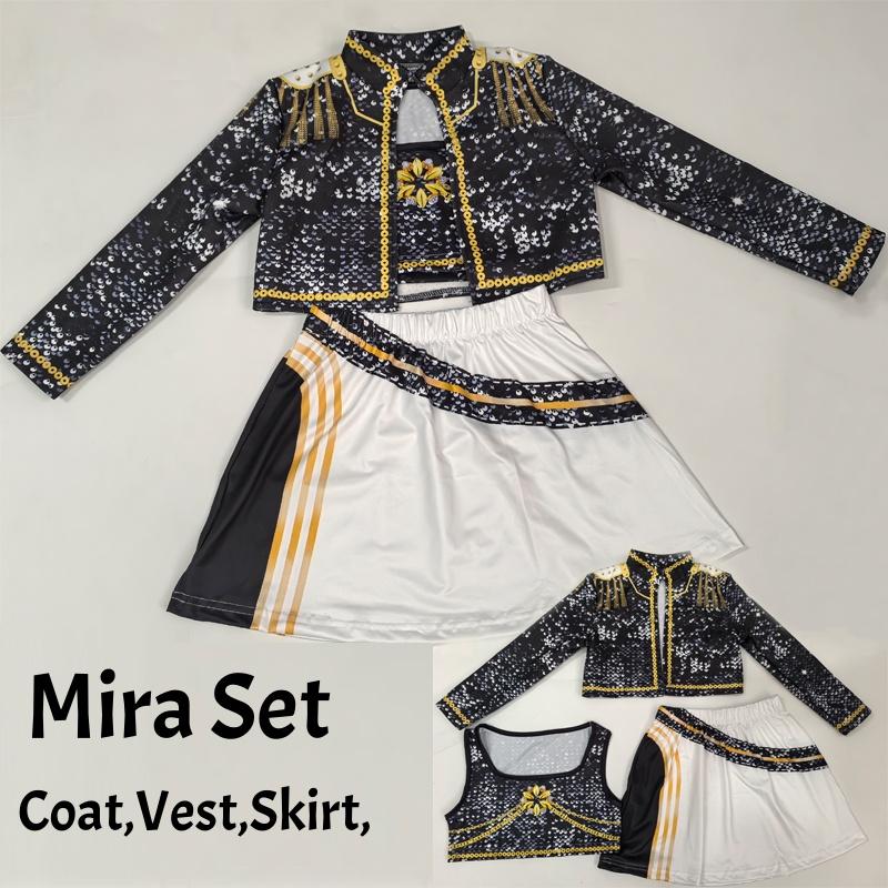 KPop Demon Hunters Mira Rumi Zoey Ținute Imprimate 3D Modă Film Costum Cosplay Halloween Carnaval Școală Per