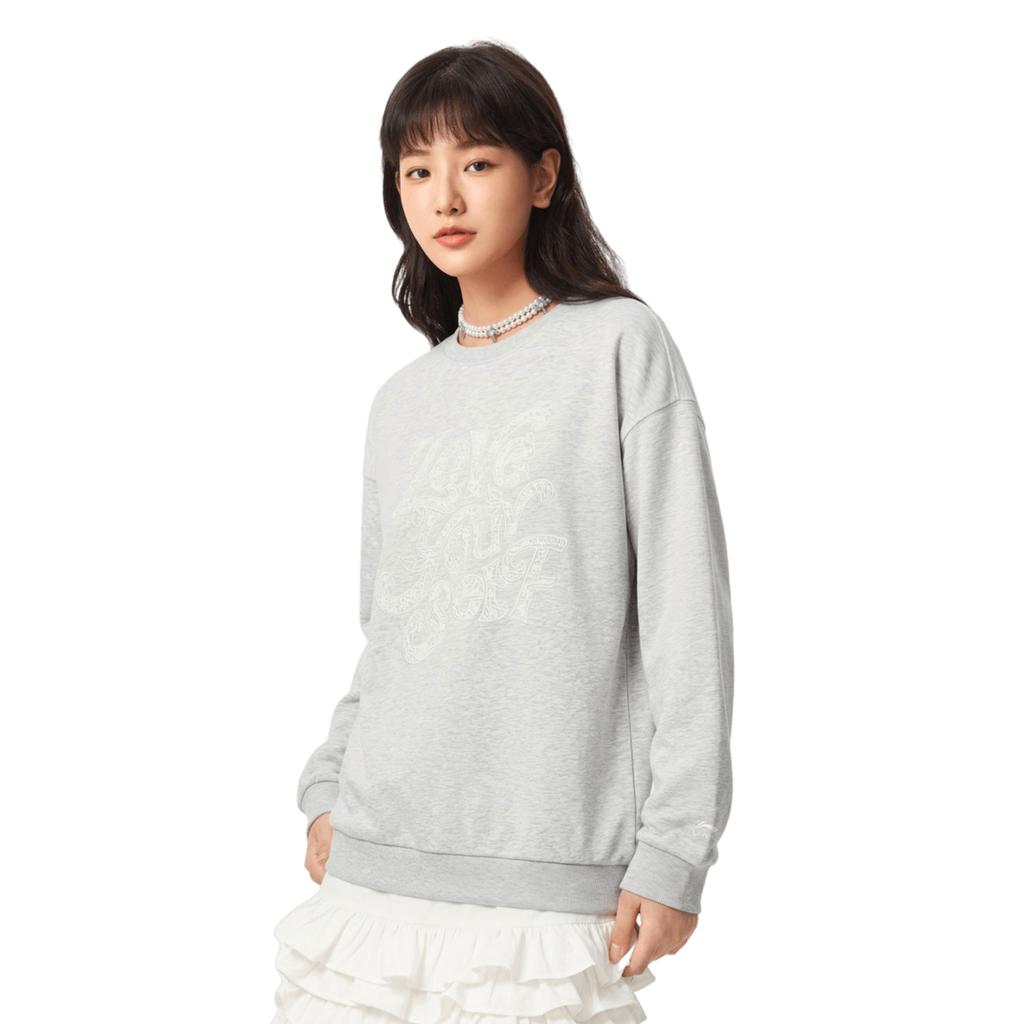 Li Ning Sports Life Collection Sweatshirt Women's AWDW370-1