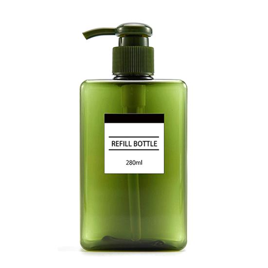 100/150/250/280/450 мл Пустая бутылка-диспенсер с помпой для шампуня, лосьона, геля для душа 280ml
