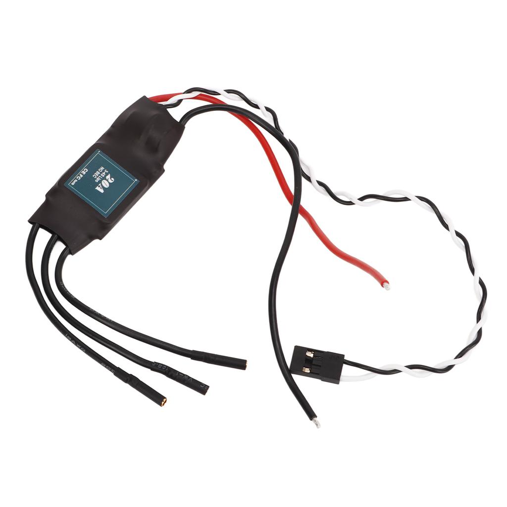 20A Brushless ESC 3‑4S Electric Speed Controller for RC Car Boat Underwater Propeller