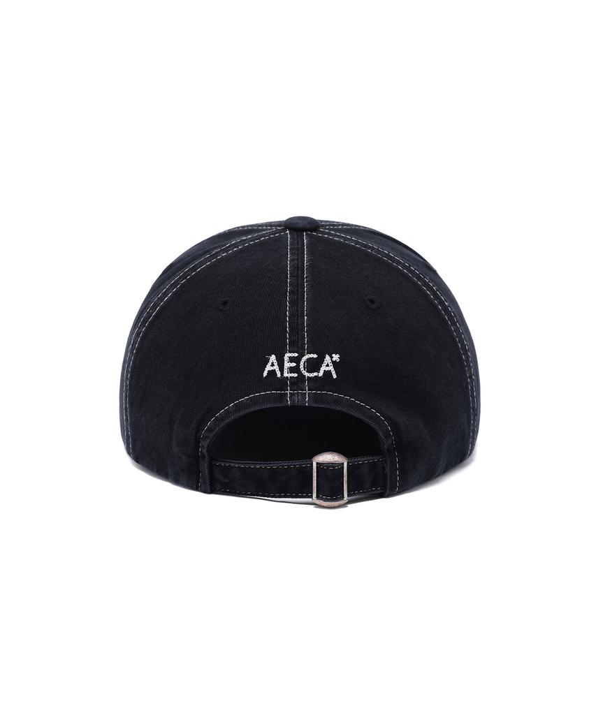 AECA Aeca Easy & Free Vintage Ball Cap-Black