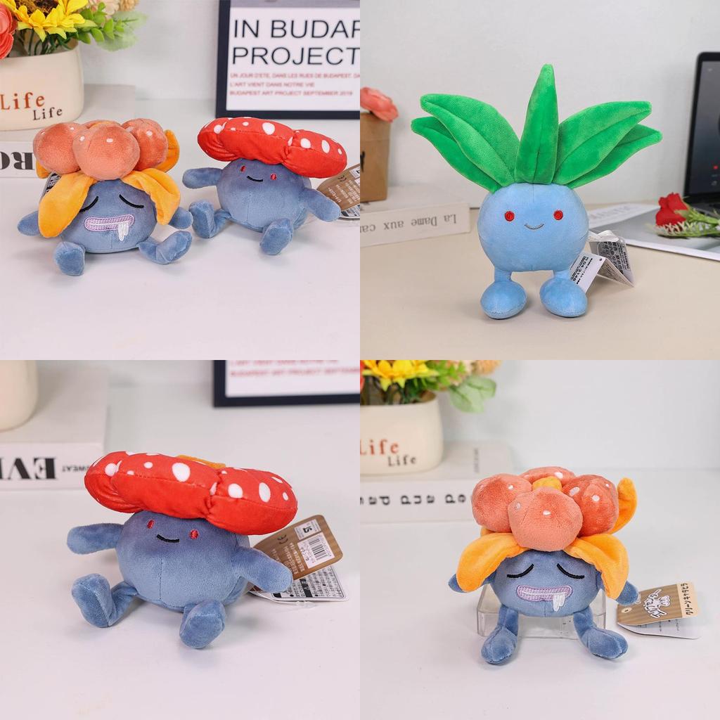 Pokemon Vileplume Plush Plant Toy With Soft Pp Cotton For Kids And Adults