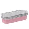 10 stk 200 ml aluminiumsfolieform pudding kakeform bakeform aluminiumsfolieboks med lokk