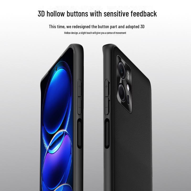 Redmi Note 12 Liquid Leather Phone Case - Anti-Fall & Anti-Fouling Protective Cover