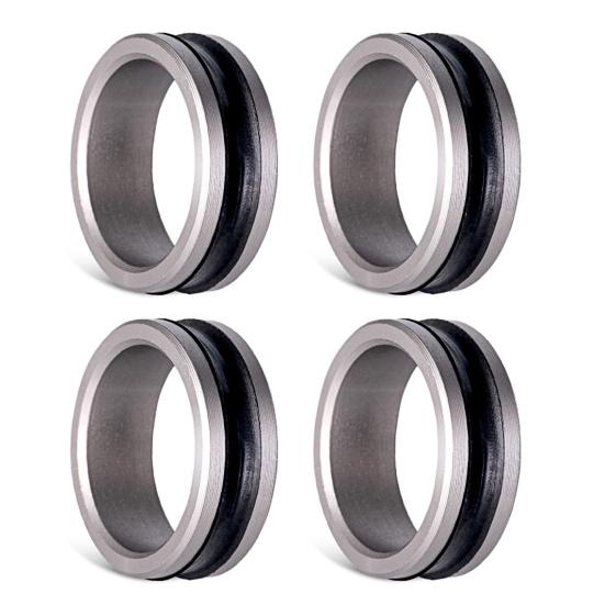 1/2/4Pcs Fishing Wire Puller Rings Rustproof Corrosion Resistant Anti-slip Design Pull Finger Rings Fishing Accessories