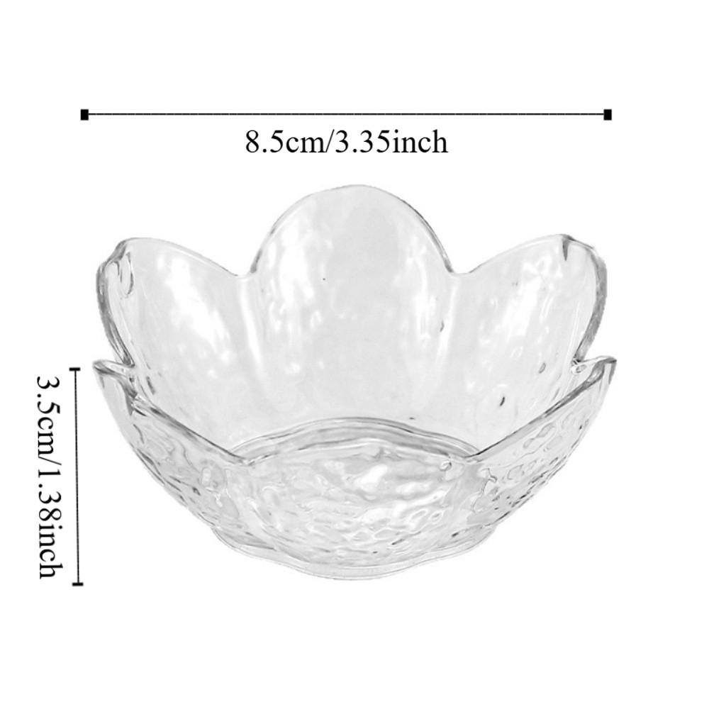 8 buc Farfurii Transparente Cireș în Flori Bol pentru Sos în Stil Japonez Bol pentru Salată de Fructe Bol pentru Sos Desert
