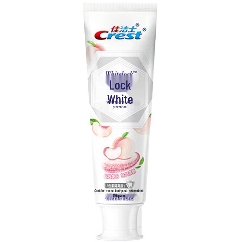 Crest Dual-Color Lock White Toothpaste