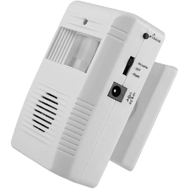 

Дверной звонок с датчиком движения, Звуковой сигнал для двери магазина, Приветственные датчики, Магазинный зуммер, Монитор, Уличный звонок для посетителей, Сигнализация для подъездной дорожки, Приветственное устройство для магазина, гаража