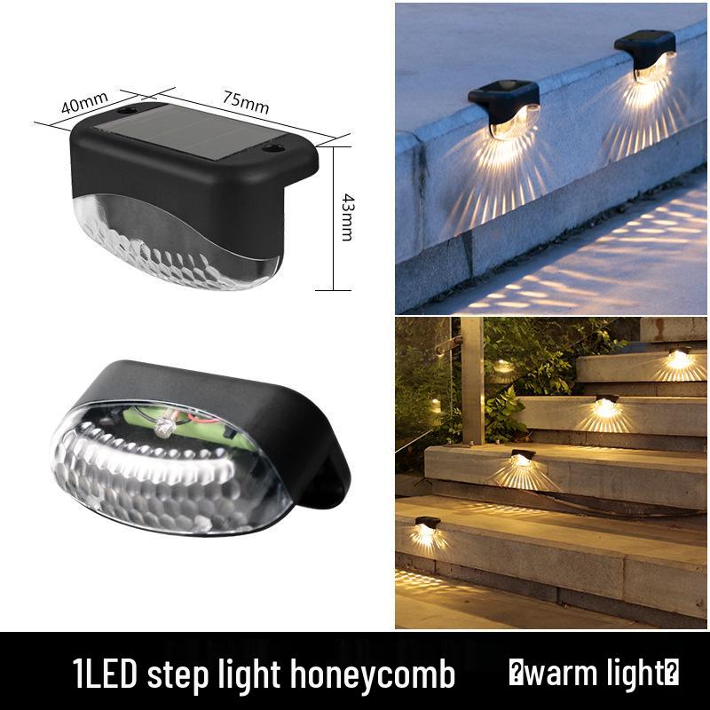 Waterproof Solar Pathway Lights for Courtyards, Stairs, and Walkways