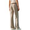Anta Comfortable Versatile High-Waisted Solid Color Simple Straight Casual Pants Women Bottoms Green 162527308-2