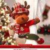 Christmas Curtain Tie-Back Cartoon Doll Decoration for Windows