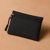 Mini porte-monnaie en toile à fermeture éclair simple, pochette de rangement pour enfants, poche pour argent, couleur unie, porte-monnaie, porte-clés, pour femmes et hommes, mignon, mini porte-monnaie