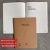 Large 16K/32K Thickened English Composition & Math Notebook for Middle School Students - Thread-Bound Cowhide Cover