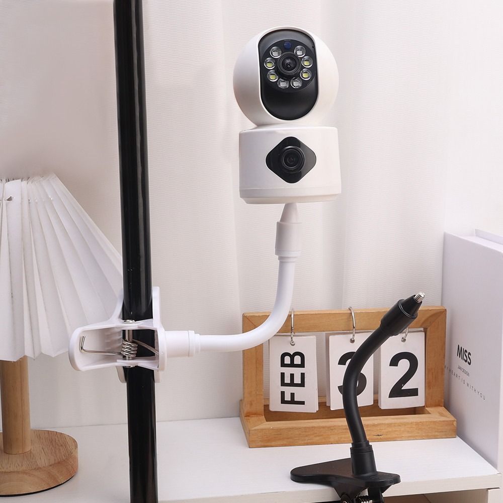 Biegbarer Kamera-Klemmhalter mit Clip Kamera-Halterung Tragbarer Baby-Monitor Halter Ständer